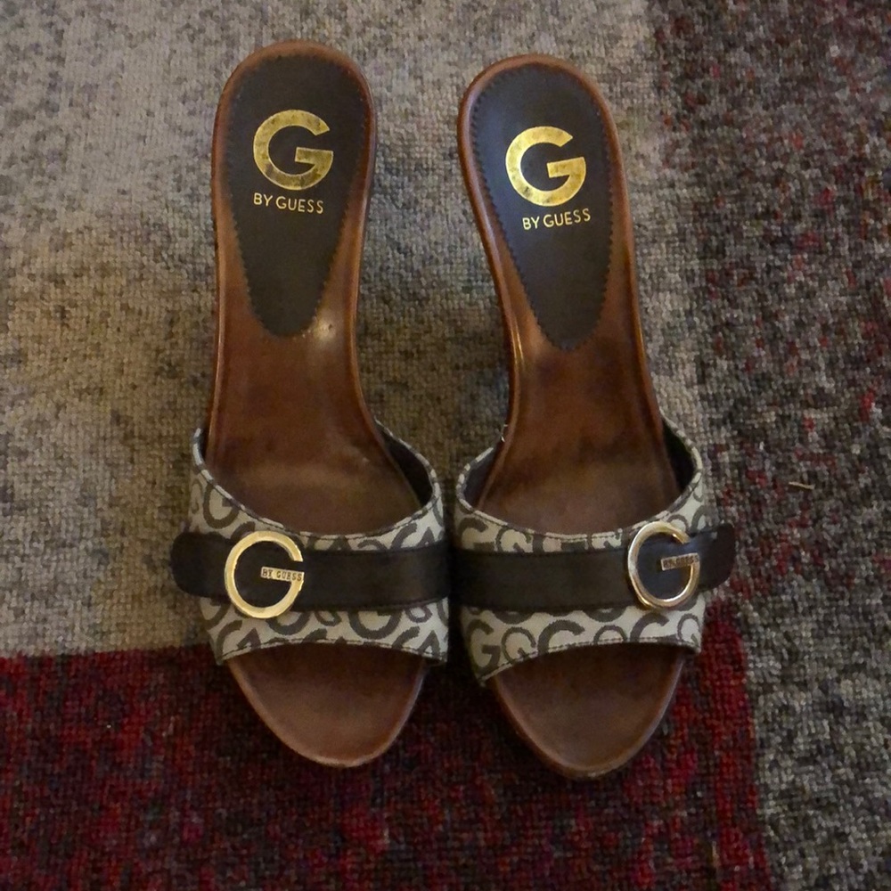 Guess sandal heels